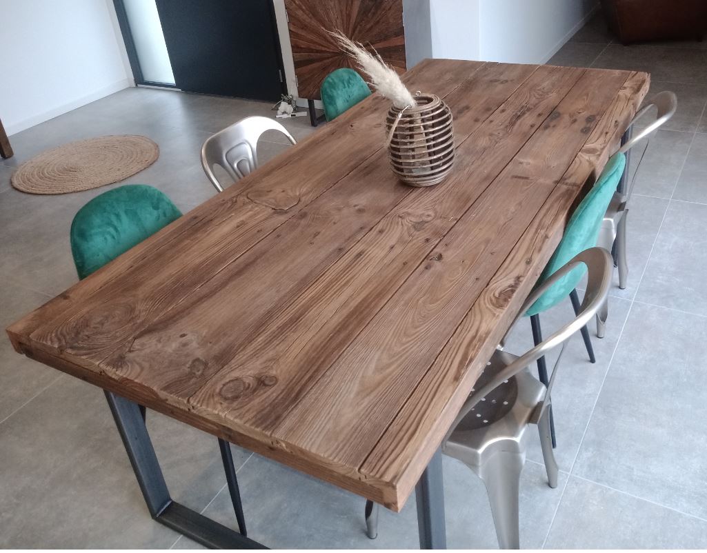 Table style industrie 